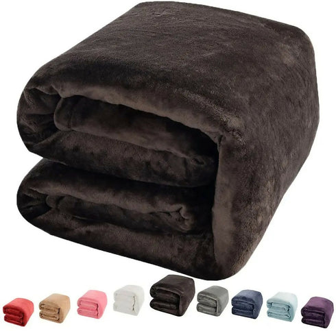 Warm Soft Throw Fleece Blanket