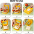 Sandwich Cutter and Sealer Bread Slicing Die
