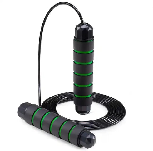 Steel Wire Bearing Skipping Jump Rope Adjustable Foam Handle Jump Rope