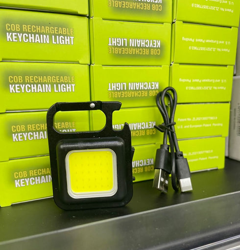 COB Rechargeable Carabiner Keychain Light -FA-031
