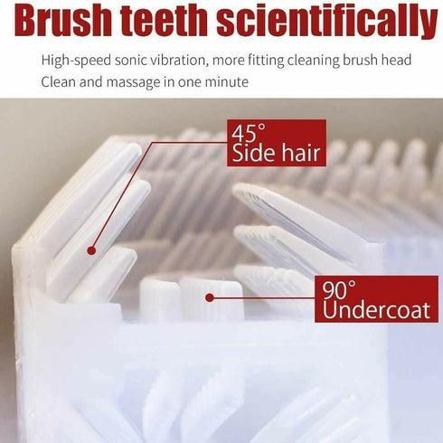 Ultrasonic Electric Toothbrush Adults U Shaped Automatic Toothbrushes