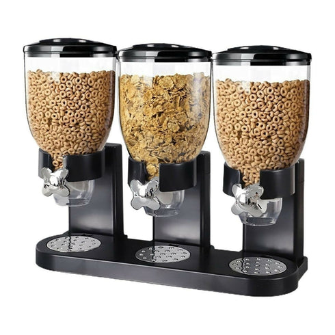Dry Food Dispenser - Black