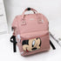 Large Capacity Travel Mummy Bag Mickey Diaper Bag