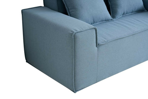 Modern minimalist compressed sofa, all-sponge premium quality.