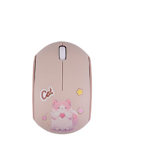 Cartoon IP Design Optical Small Mouse.