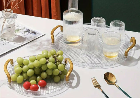 Cake Stand Fruit Stand with Lid