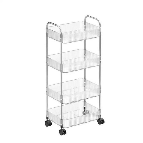 4 Tier Acrylic Storage Cart