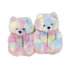 Winter Plush Teddy Bear Slippers