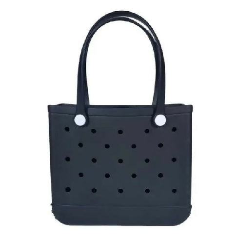 Large Eva Waterproof Fashion Plastic Silicone Beach Handbag