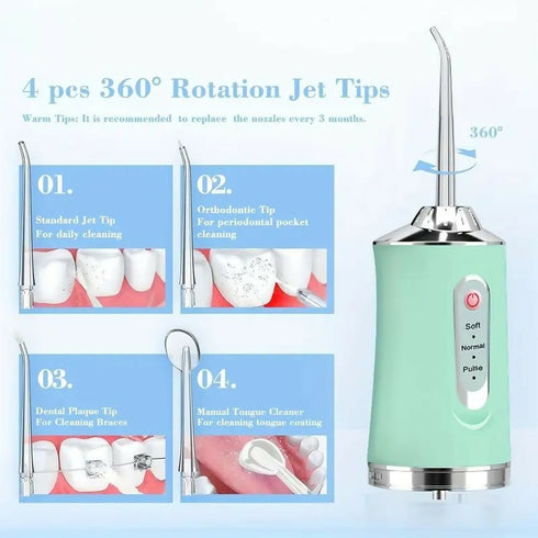 Dental Water Flosser Teeth Cleaner