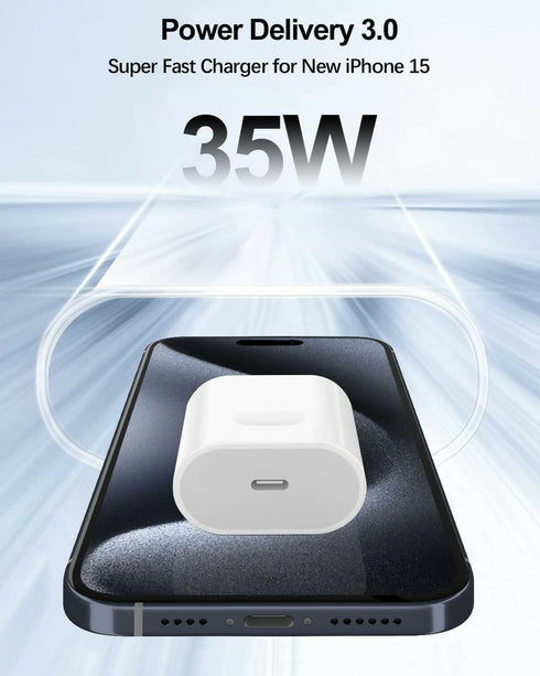 35W USB-C Fast Charging Power Adapter compatible