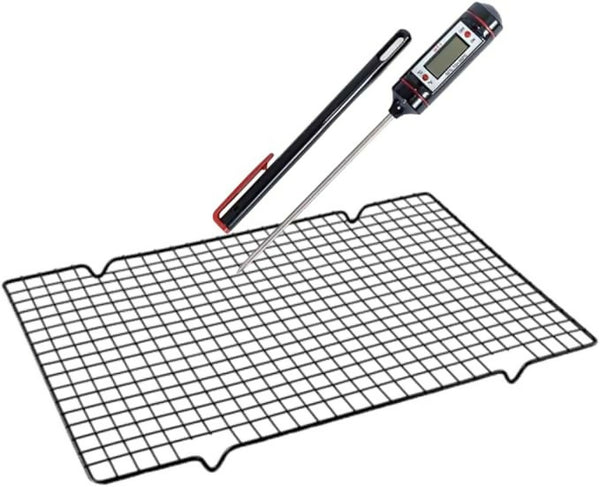 Cooling Rack & Digital Thermometer Set