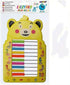 Plastic Counting Wheel 10 Rows Teddy Bear Titanium-Yellow