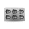 W-514 Lingdang 6-Hole cake mold