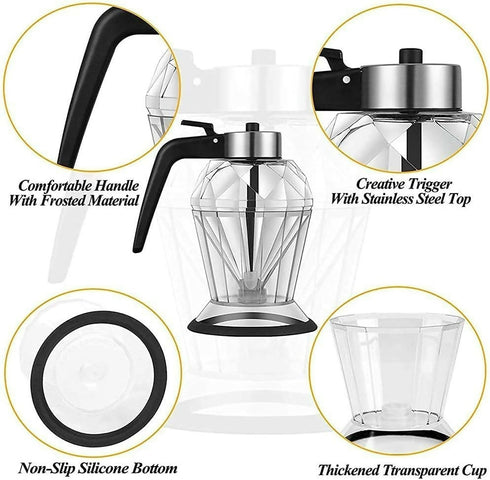Diamond oil pot