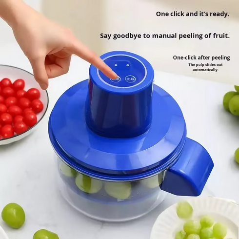 Portable Automatic Stainless Steel Blade Multi-Function Fruit Peeler for Household Kitchen Use