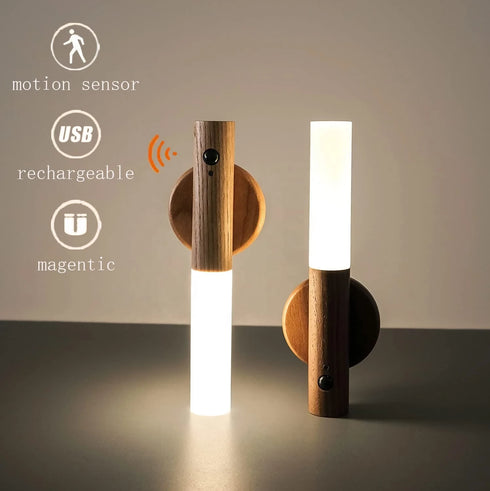 Magnetic Design Motion Sensor Wall Light
