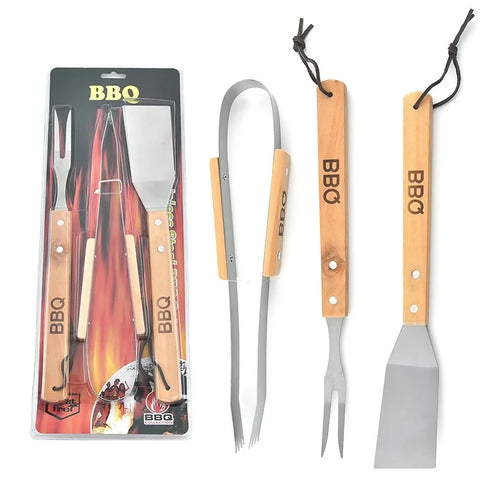 3PC BBQ Braai Utensils
