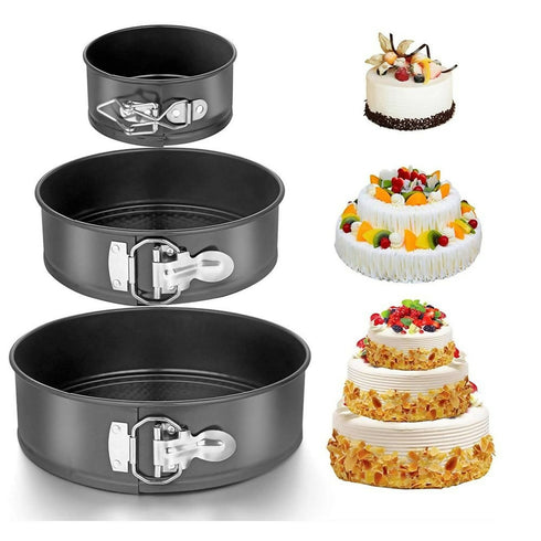Kitchen Baking Non Stick Cake Pan Set of 6 Jumbo Pack