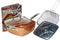 Copper Square Casserole Pan Set