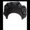 Silky Satin Hair Bonnet - Black