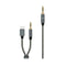 AS-51190 Male 3.5mm To Male 3.5mm + Type C Cable 1.2m