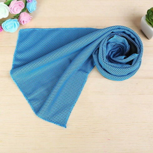 Instant Cooling Towel - Blue