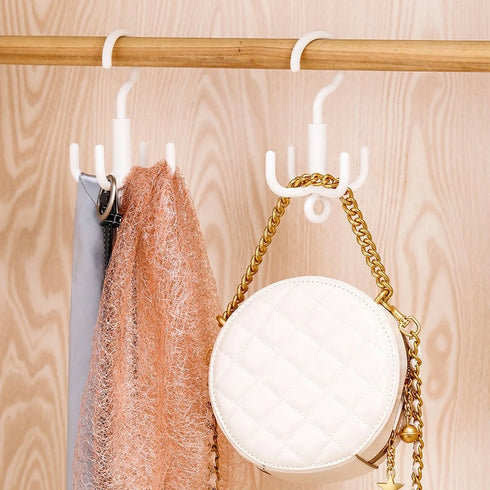 Ecoco Multi functional rotating six claw hook