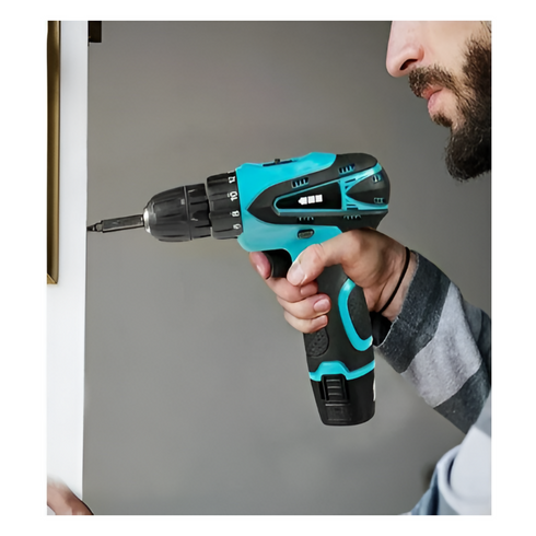Cordless Rechargeable Lithium-Ion Drill and Screwdriver Set