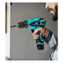 Cordless Rechargeable Lithium-Ion Drill and Screwdriver Set