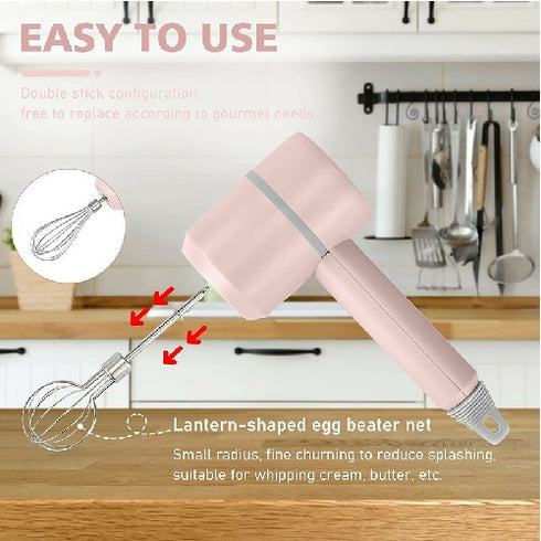 Portable Hand Mixer Electric Whisk
