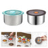 Set Of 4 Small Stainless Steel Container