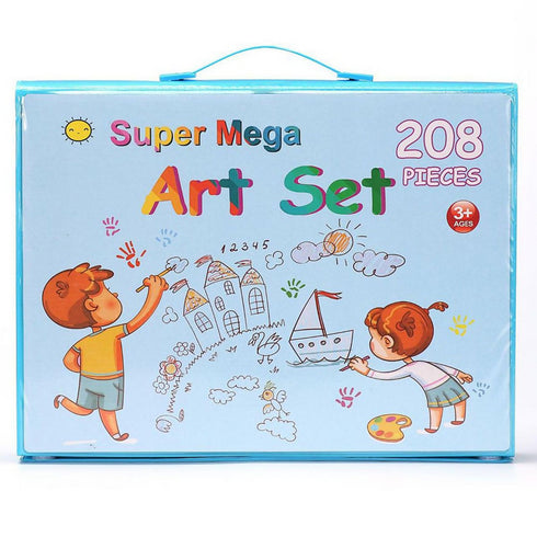 208 Piece Art Set- blue