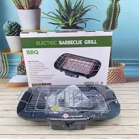 Electric Smokeless BBQ Grill.