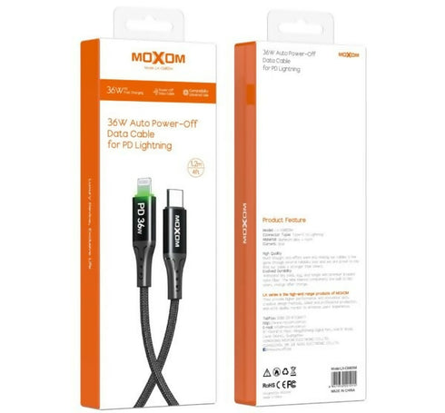 LX-CB805m 36W C-L Auto-Off Data Cable Black