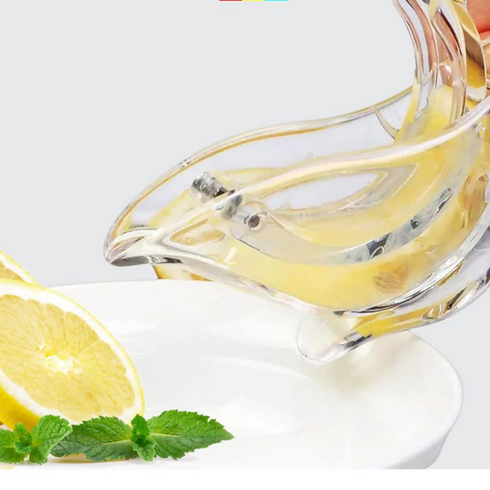 Transparent Acrylic Bird-Shaped Manual Lemon Juicer
