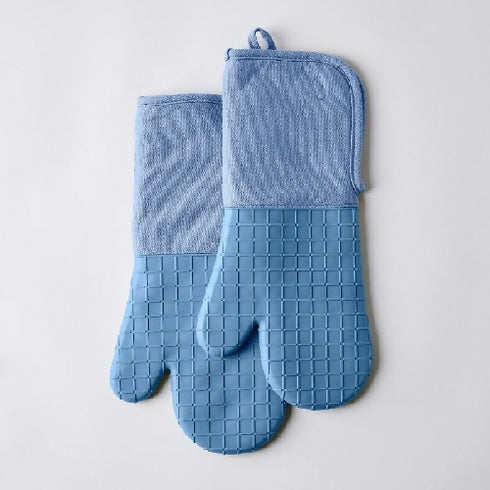 Silicone Oven Mitts, Set of 2
