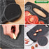 Black 3 Piece Double Sided Granite Look Cutting Board Set