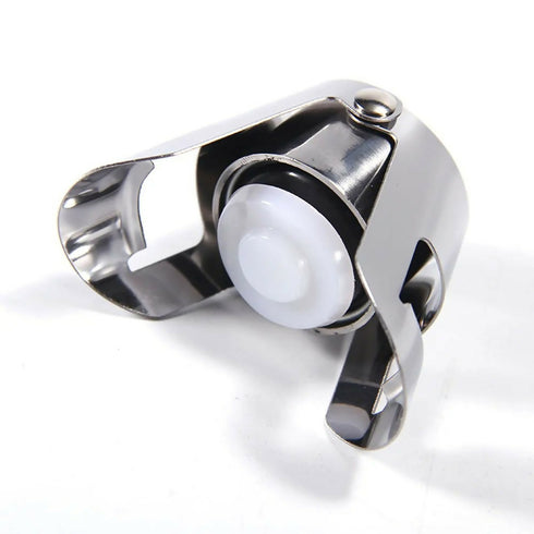 Stainless Steel Wine and Champagne Bottle Stopper