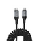 Fast Charging Type-C to Type-C Spring Braided