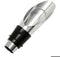 Stainless Steel Wine Pourer & Stopper with Rubber Grips
