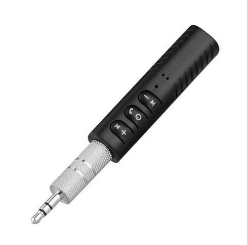 Hands-Free Car Kit & Mini Wireless 3.5mm Aux Adapter for Headphones