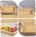 Durable and Elegant Retro-Style Plastic Bread Basket