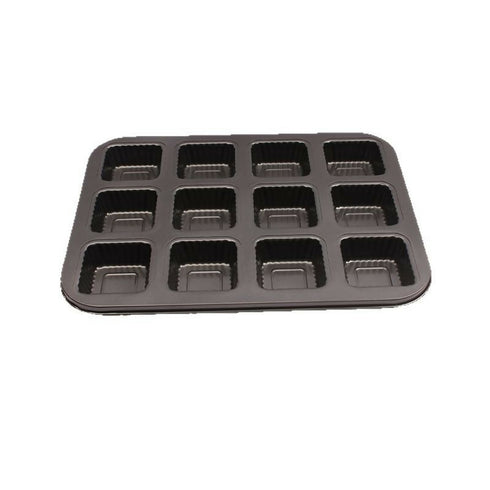 BWH-670 12-Hole Corrugated Square Pan