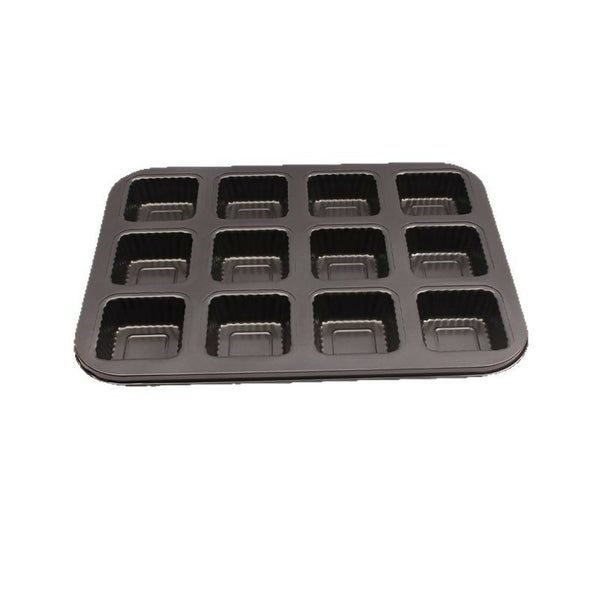BWH-670 12-Hole Corrugated Square Pan