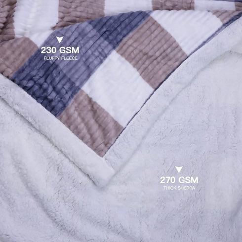 Ultra Soft Lightweight Polar Fleece King Size Blanket