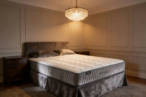 Compression mattress with high-density antibacterial foam