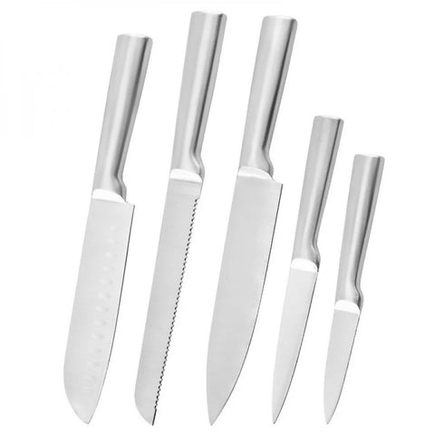 5 Piece Stainless Steel Kitchen Knifes
