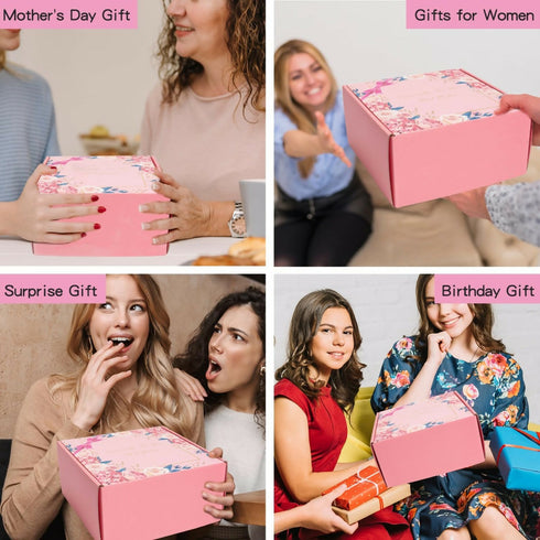 Women Spa Gifts Set Contains 9 Items Self Care Unique Female Birthday Gift