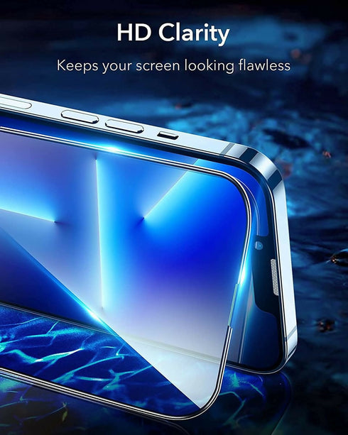 9D Tempered Glass - iPhone 12 Pro Max- Screen Protector - Black